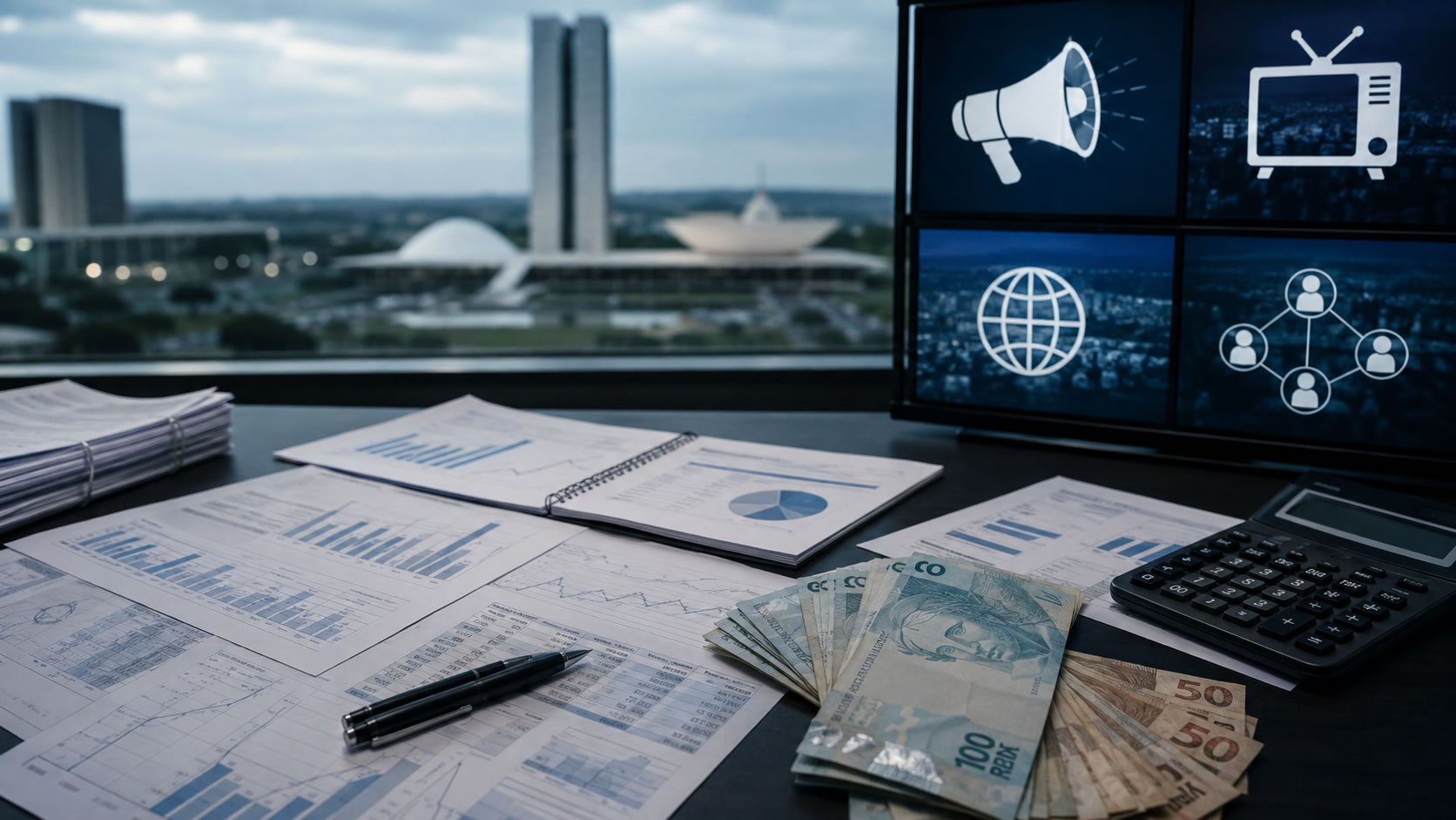 Os gastos do governo federal com publicidade voltaram ao centro do debate sobre contas públicas